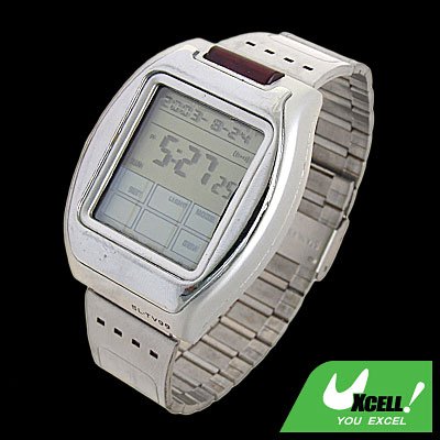 Silver Touch Screen Panel Wrist Watch TV Remote Control