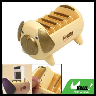 Lovely Dog Box TV Video DVD VCR Remote Control Holder Organizer