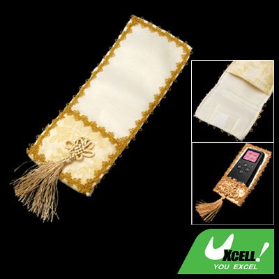 Big Chinese Knot Fabric TV Remote Control Cover for Family