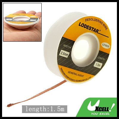 Soldering Solder Desoldering Copper Wire Wick Braid Roll