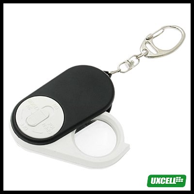 10X Key Ring Magnifier with LED Illumination for Micro Part Check