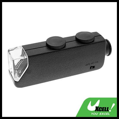 Hand Held 60X to 100X Manual Focus Microscope Magnifier Magnifying Glass