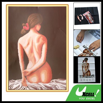 Belle Naked Back Counted Cross Stitch Cross-Stitch Kit