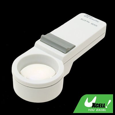 12X Light Illuminated Pocket Magnifier Magnifying Glass