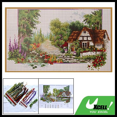 Summer Scenery Cross Stitch Counted Cross-Stitch Kit
