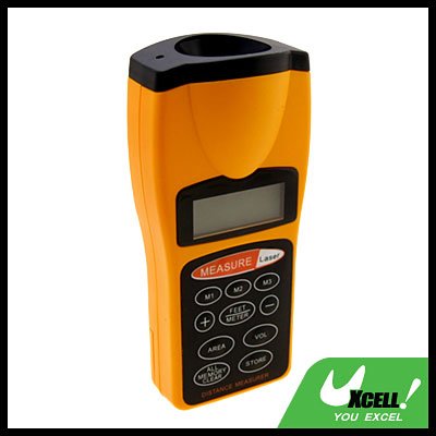 Ultrasonic Distance Measurement Tape with Laser Point