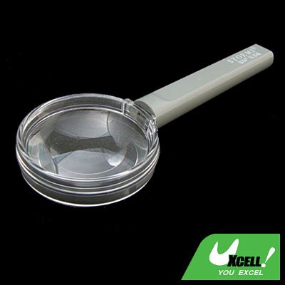 Elegant Hand Held 4X Magnifying Glass Reading Magnifier