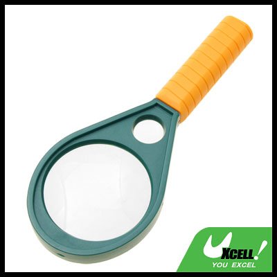 5X 10X Reading Magnifying Glass Mineral Hand Held Magnifier 48mm