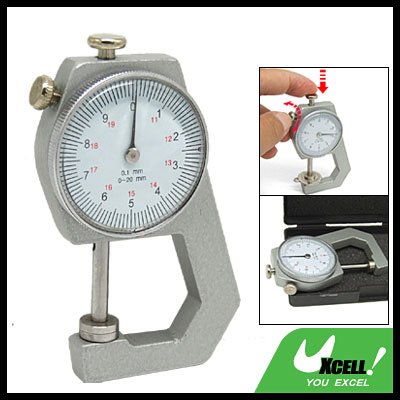 Pocket Thickness Measurement Gauge Gage Tool 0 to 20mm