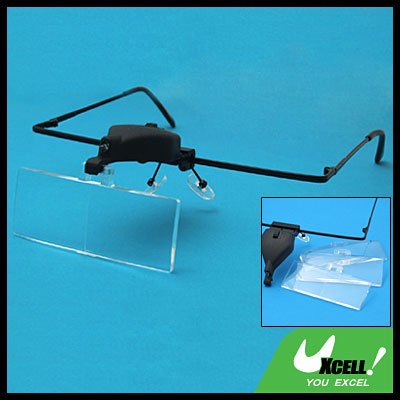 LED Light with Reading Lens Magnifying Glass Magnifier