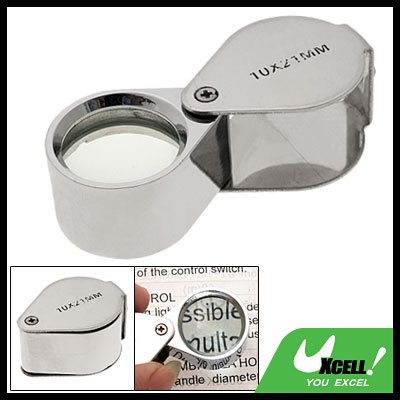 10x 21mm Magnifier Jewelers Jewelry Magnifying Loupe