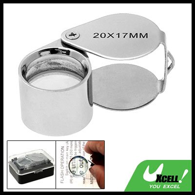 20 x 17mm Magnifier Jewelers Jewelry Magnifying Loupe