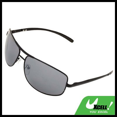 Metal Frame Men Aviator Eyeglasses Sunglasses with UV400 Protection
