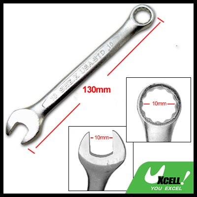 12 Point Metric 10MM Open End Box Combination Wrench Tool
