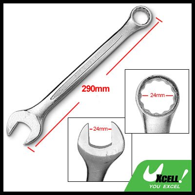 24MM Metric Open Box End Combination Wrench Tool 12 Point