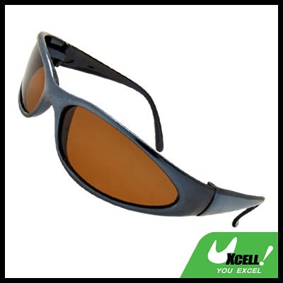 Cool Motorcycle Amber Lens Polarized Eyewear Sunglasses