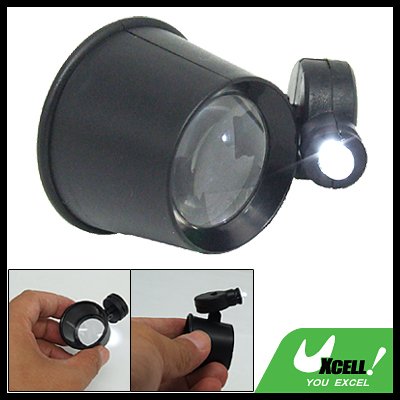 Illuminated 10X Magnifier LED Eye Loupe Repair Watches