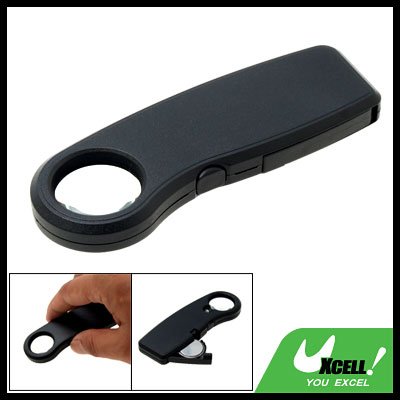 40X Card Type LED Light Reading Map Magnifier