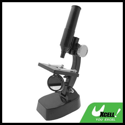 Children Toy Biologic Microscope Black