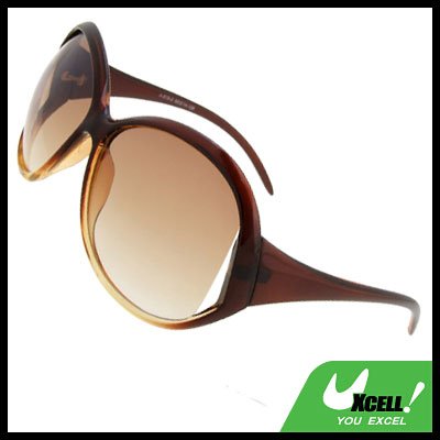 Ladies Fashion Amber Lens Sports Sunglasses