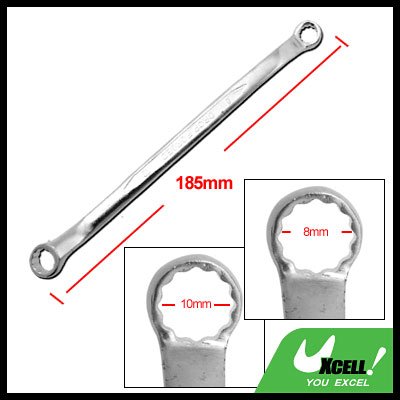 Metric 8MM 10MM Combination Offset Double Box End Wrench 12 Point