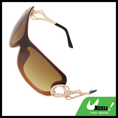 Orange Frame Stylish Ladies Women Cool Sports Sunglasses