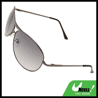Unisex Eyewear Black Metal Frame Girl Boy's Sports Sunglasses