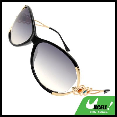 Black Frame Girl's Eyewear Sports Sunglasses