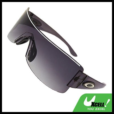 Rimless Dark Lens Children's Boy's Sports Sunglasses Black