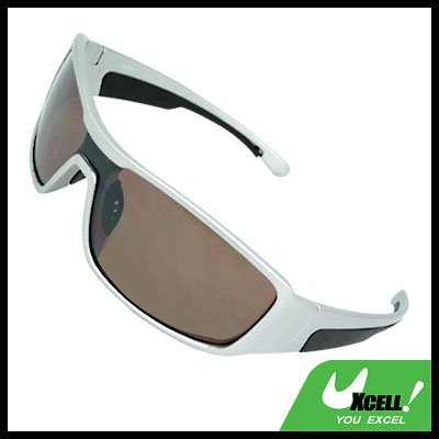 Fashion Transparent Brown Lens Adult Sports Sunglasses