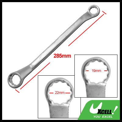 Metric 19MM 22MM Double Side Offset Combination Box End Wrench 12PT