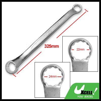 22MM 24MM Metric Offset Combination Dual Box End Wrench 12 Point