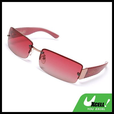 Ladies' Polarized Sports Sunglasses w. Plastic Arm & Metal Frame