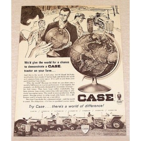 1965 Case Farm Tractors Print Ad