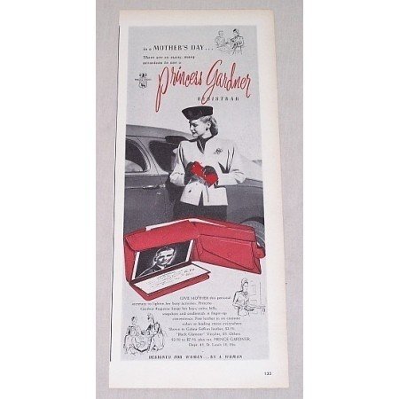 1946 Princess Gardner Registrar Wallet Print Ad