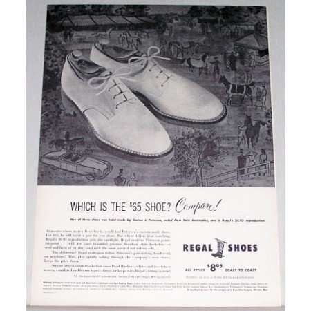 1948 Regal Shoes Print Ad