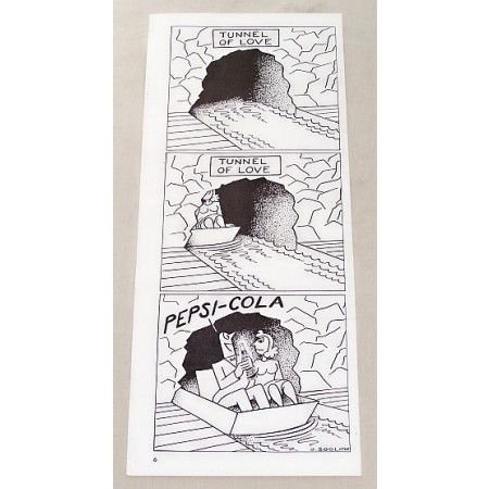 1947 Pepsi Cola Soda Soglow Art Print Ad - Tunnel Of Love