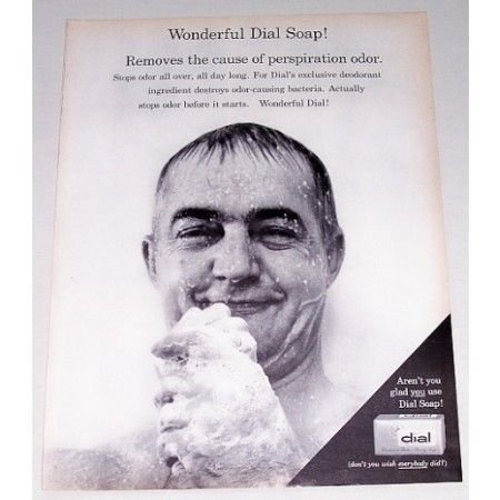 1958 Dial Soap Vintage Print Ad - Wonderful Dial Soap!