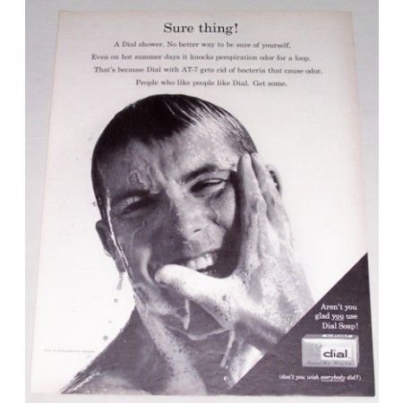 1962 Dial Beauty Soap Vintage Print Ad - Sure Thing