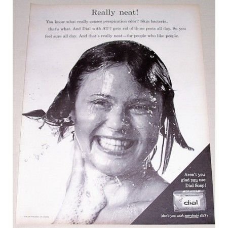 1963 Dial Beauty Soap Vintage Print Ad - Really Neat!