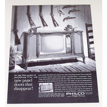 1963 Philco Miss America 23 Television Vintage Print Ad