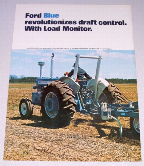 1973 FORD Farm Tractors Vintage 2 Page Color Print Ad