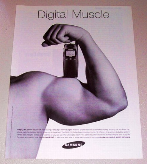 1998 Samsung SCH-2010 Digital Wireless Phone Print Ad