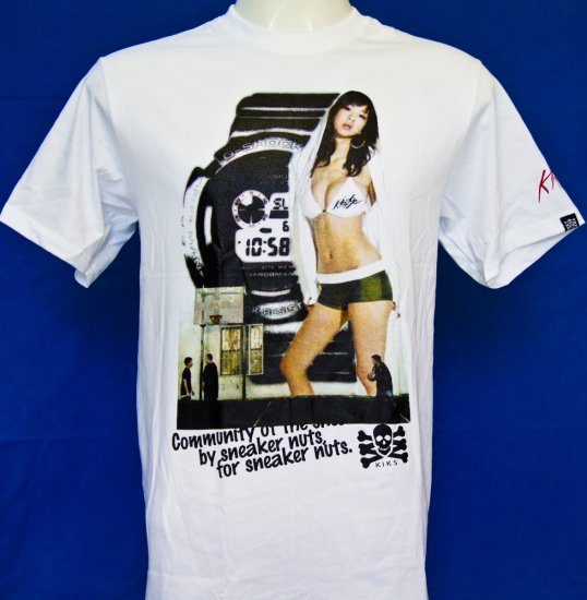 X treme Sexy Japanese Teen T Shirt supreme cute sz.L white