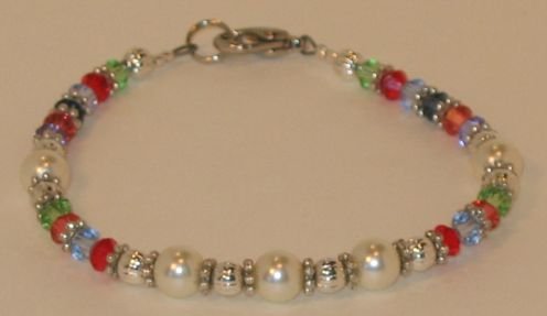 Swarovski Pearl multi-colored bracelet