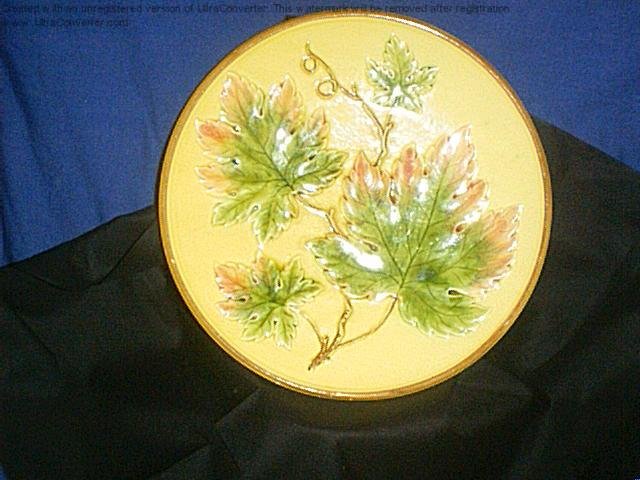 Majolica plate