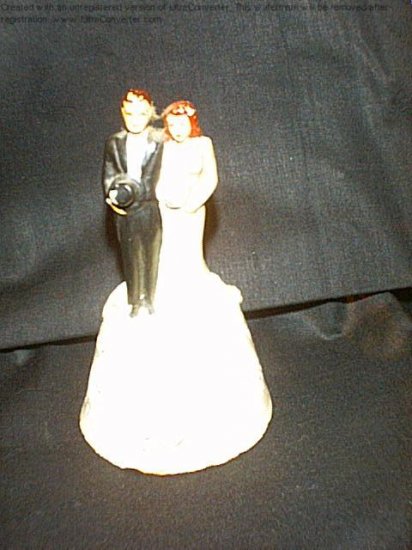 Vintage wedding topper