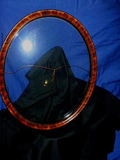 antique oval frame