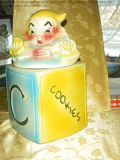 Jack-in-the Box Cookie jar