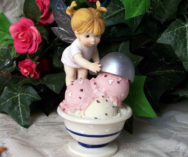 Kitchen Fairy with Ice Cream